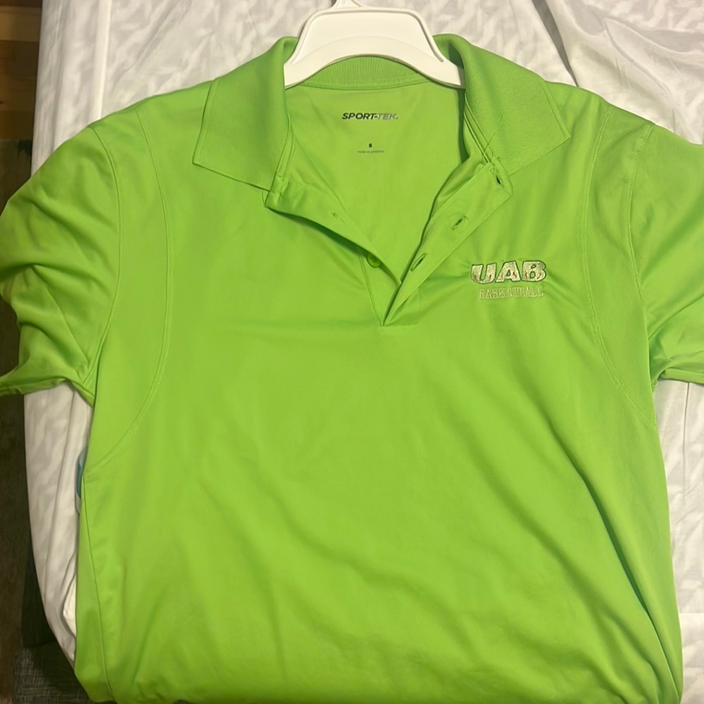 UAB Blazers Basketball Team Polo Rare American Athletic Conference